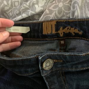 Kut from the Kloth Dark Blue Boyfriend Jeans